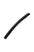 France Luxe long, classic black barrette for women - Long & Skinny Barrette, Black.