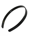 France Luxe comfortable, classic black headband for women - 1/2" Ultracomfort Headband, Black.