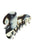 France Luxe medium, horn inspired blend of cream and black claw hair clip for women - Couture French Claw Clip, Black Horn.