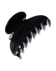 France Luxe medium, classic black claw hair clip for women - Couture French Claw Clip, Black.