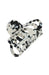 Black & white cutout claw hair clip for women, Jude Jaw by L. Erickson