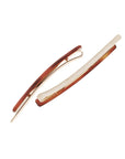 Bobby Pin Pair on Gold Wire - Classic