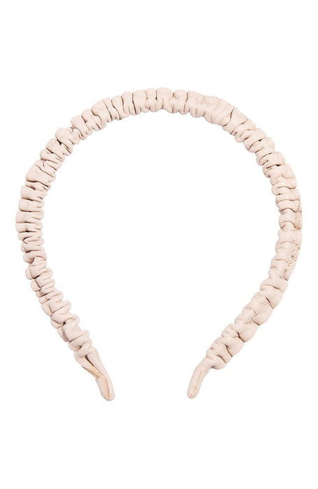 Leather Pinch Headband