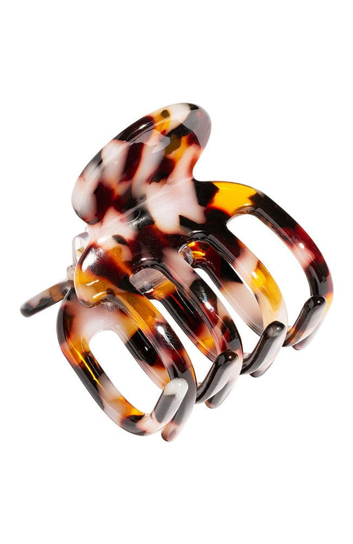 L. Erickson small hair clip for women, Caramel Chip color