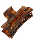 Large Cutout Rectangle Claw Clip - Classic