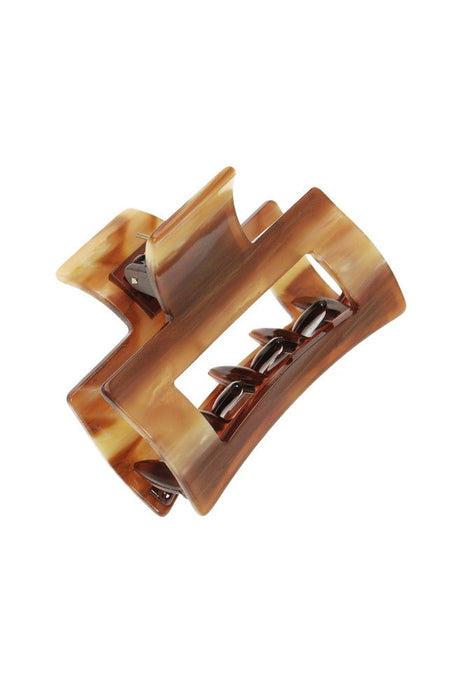 Cutout Rectangle Claw Clip - Classic