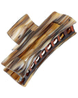Large Cutout Rectangle Claw Clip - Classic
