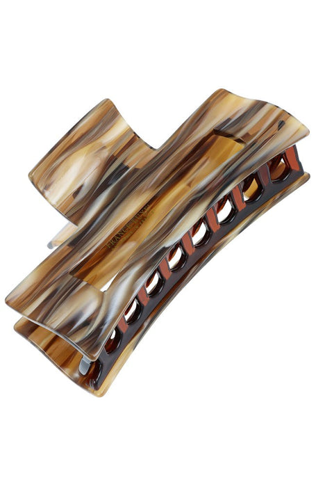 Large Cutout Rectangle Claw Clip - Classic