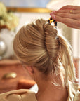Long Tooth Chignon Pin - Classic