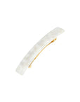 Small Luxury Rectangle Barrette - Classic