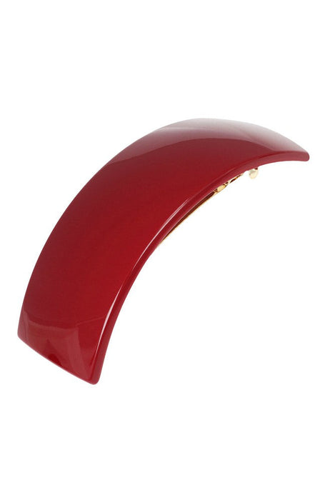 Rectangle Volume Barrette - Solid