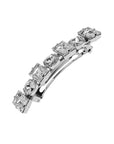 Large Sienna Crystal Barrette