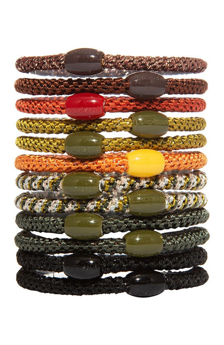 Narrow Grab & Go Pony, 12 Hair Ties