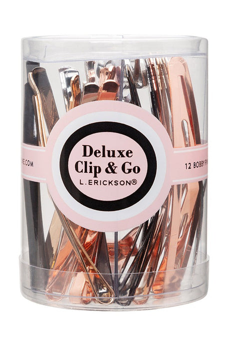 Deluxe Clip & Go Hair Clip Set
