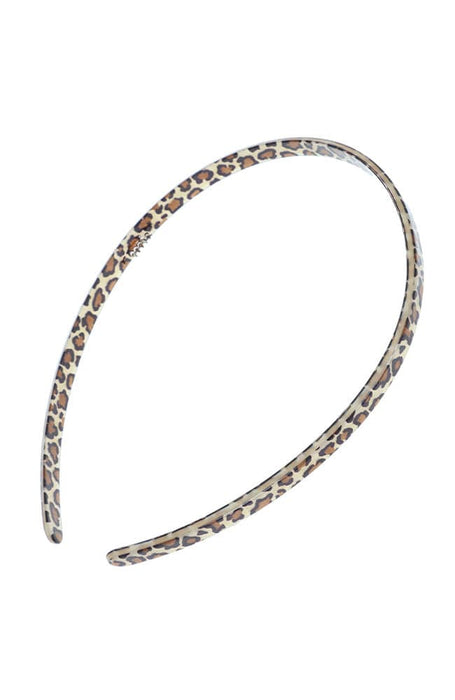 1/4" Ultracomfort Headband - Golden Leopard