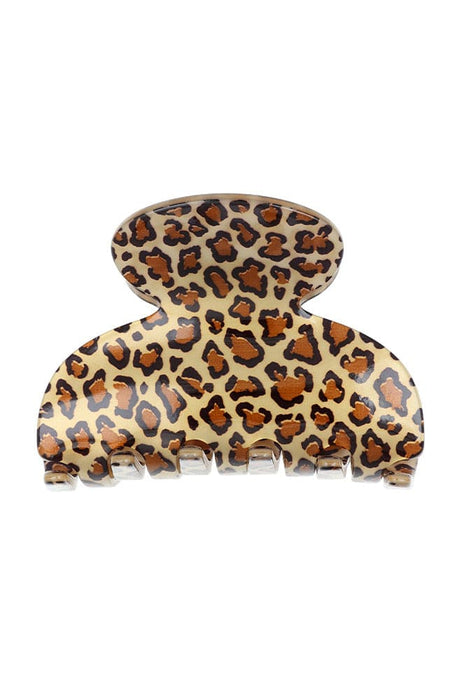 Small Couture Jaw - Golden Leopard