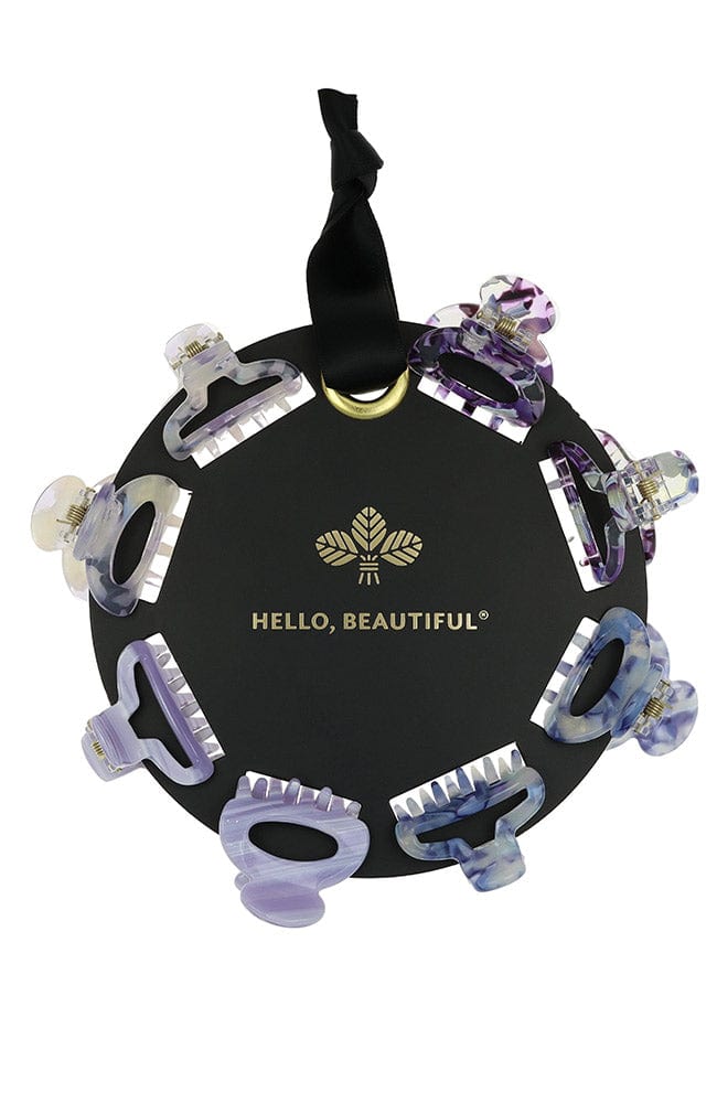 Luna Mini Claw Clip 8-Piece Set | L. Erickson – France Luxe