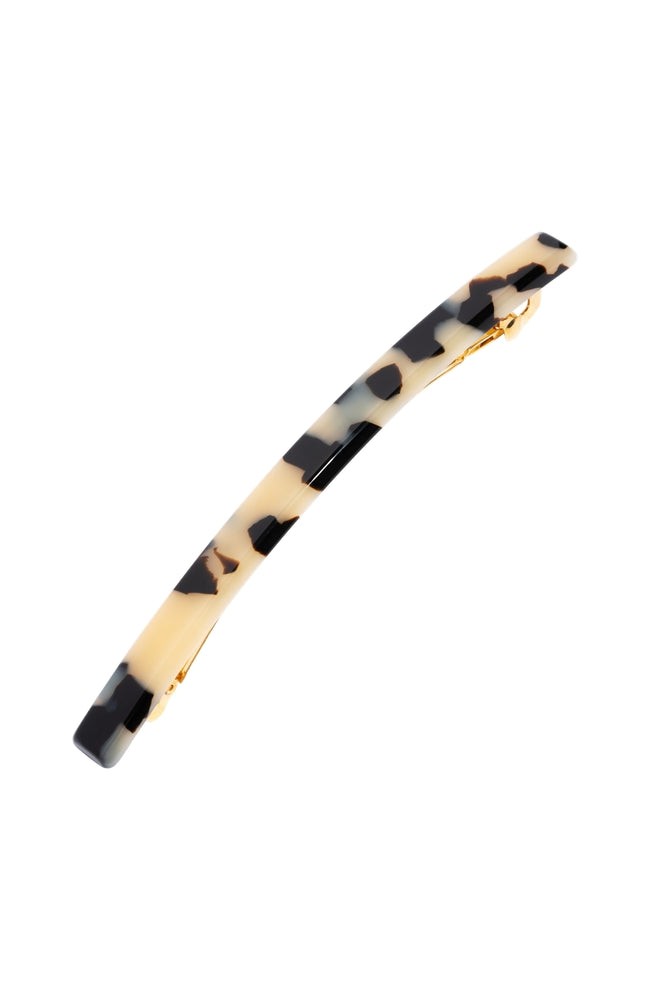 France Luxe long, Ivory Tortoise Shell barrette for women - Long &amp; Skinny Barrette, Ivory Tokyo.
