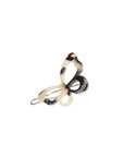 Small Cutout Butterfly Tige Boule Barrette - Classic