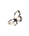 Large Cutout Butterfly Tige Boule Barrette - Classic