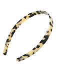 France Luxe comfortable, Ivory Tortoise Shell headband for women - 1/2" Ultracomfort Headband, Ivory Tokyo.