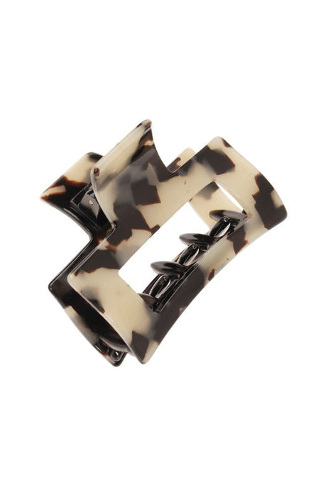 Cutout Rectangle Claw Clip - Classic