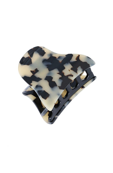 【MARNO】Jules hair clip French Hair Clip for women, Medusa Acetate Jaw, Classic | France Luxe