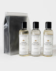 Luxe Laundry Detergent Travel 3 pack, Jardin de Paris, Karite Delicates, Unscented by Maison France Luxe, luxury home essentials made in France