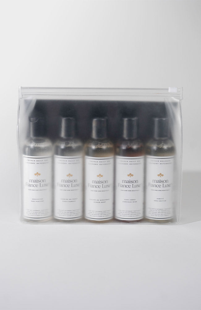 Luxe Laundry Detergent Sample Collection