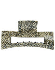 Large Cutout Rectangle Claw Clip - Classic