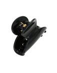 France Luxe mini, classic black claw hair clip for women - Mini Couture French Claw Clip, Black.