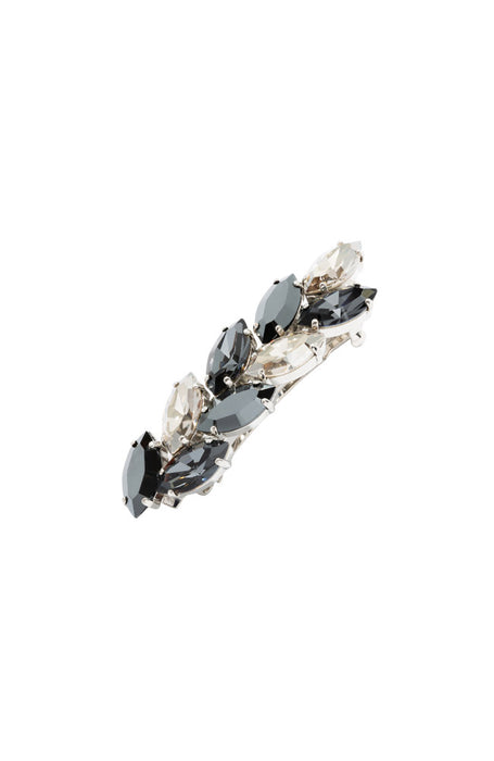 Small Ivy Crystal Barrette