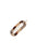 France Luxe small, golden sand and rich brown barrette for women - Mini Oval on Tige Boule Barrette, Lasco.