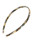 France Luxe thin, golden sand and rich brown headband for women - 1/4" Ultracomfort Headband, Lasco.