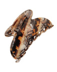 France Luxe medium, golden sand and rich brown claw hair clip for women - Couture French Claw Clip, Lasco.