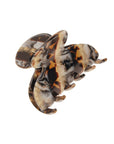 France Luxe small, golden sand and rich brown claw hair clip for women - Small Couture French Claw Clip, Lasco.