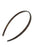 France Luxe thin, metallic burnt sienna and deep chestnut headband for women - 1/4" Ultracomfort Headband, Mojave.