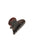France Luxe mini, metallic burnt sienna and deep chestnut claw hair clip for women - Mini Couture French Claw Clip, Mojave.