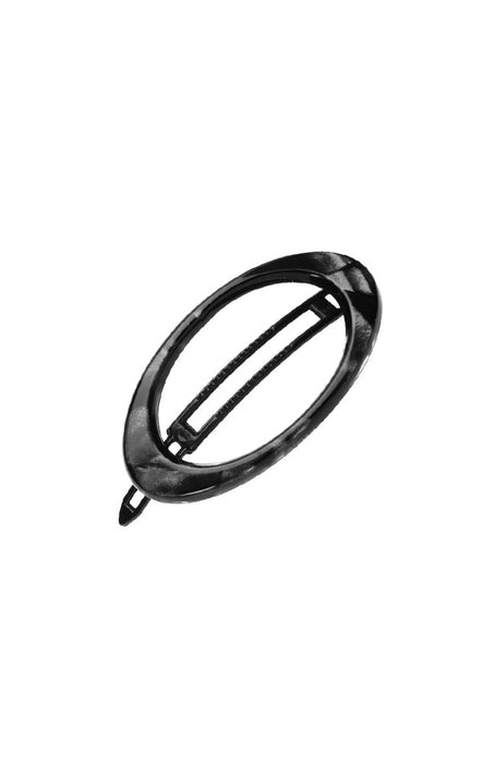 Cutout Oval Plastic Tige Boule Barrette - Classic