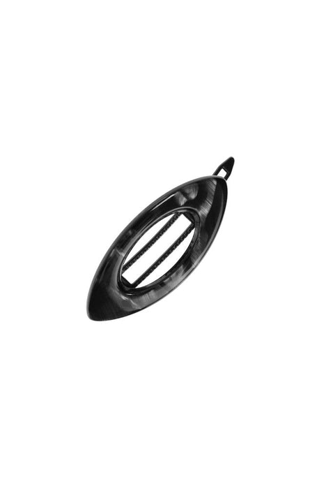Mini Cutout Oval Plastic Tige Boule Barrette - Classic