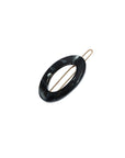 New Cutout Oval Tige Boule Barrette - Classic