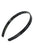 France Luxe comfortable, marbled pearlescent black headband for women - 1/2" Ultracomfort Headband, Nacro Black.