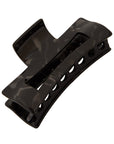 Large Cutout Rectangle Claw Clip - Classic