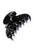 France Luxe medium, marbled pearlescent black claw hair clip for women - Couture French Claw Clip, Nacro Black.