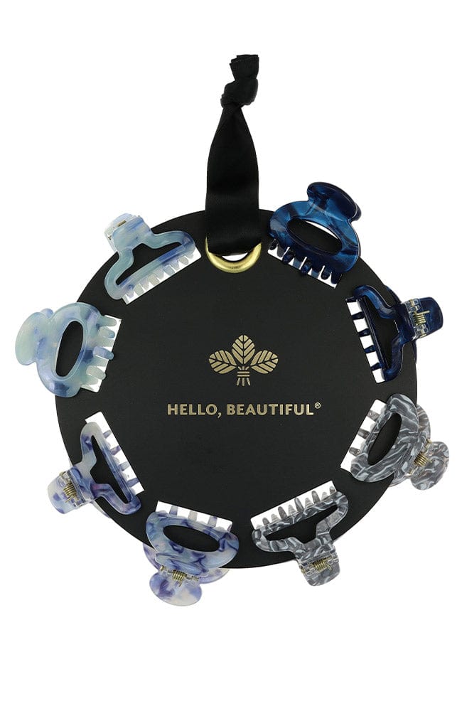 Luna Mini Claw Clip 8-Piece Set | L. Erickson – France Luxe