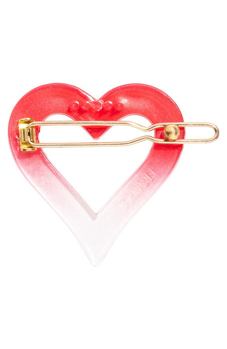 Sweetheart Tige Boule Barrette Pair