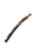 France Luxe long, marbled gray and charcoal barrette for women - Long & Skinny Barrette, Onyx.