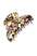 France Luxe medium, marbled gray and charcoal claw hair clip for women - Couture French Claw Clip, Onyx.