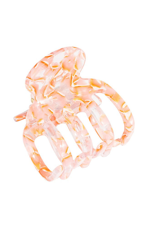 L. Erickson small hair clip for women, Pinky color