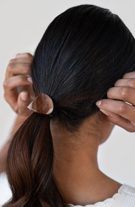 Oval Ponytail Holder - Classic